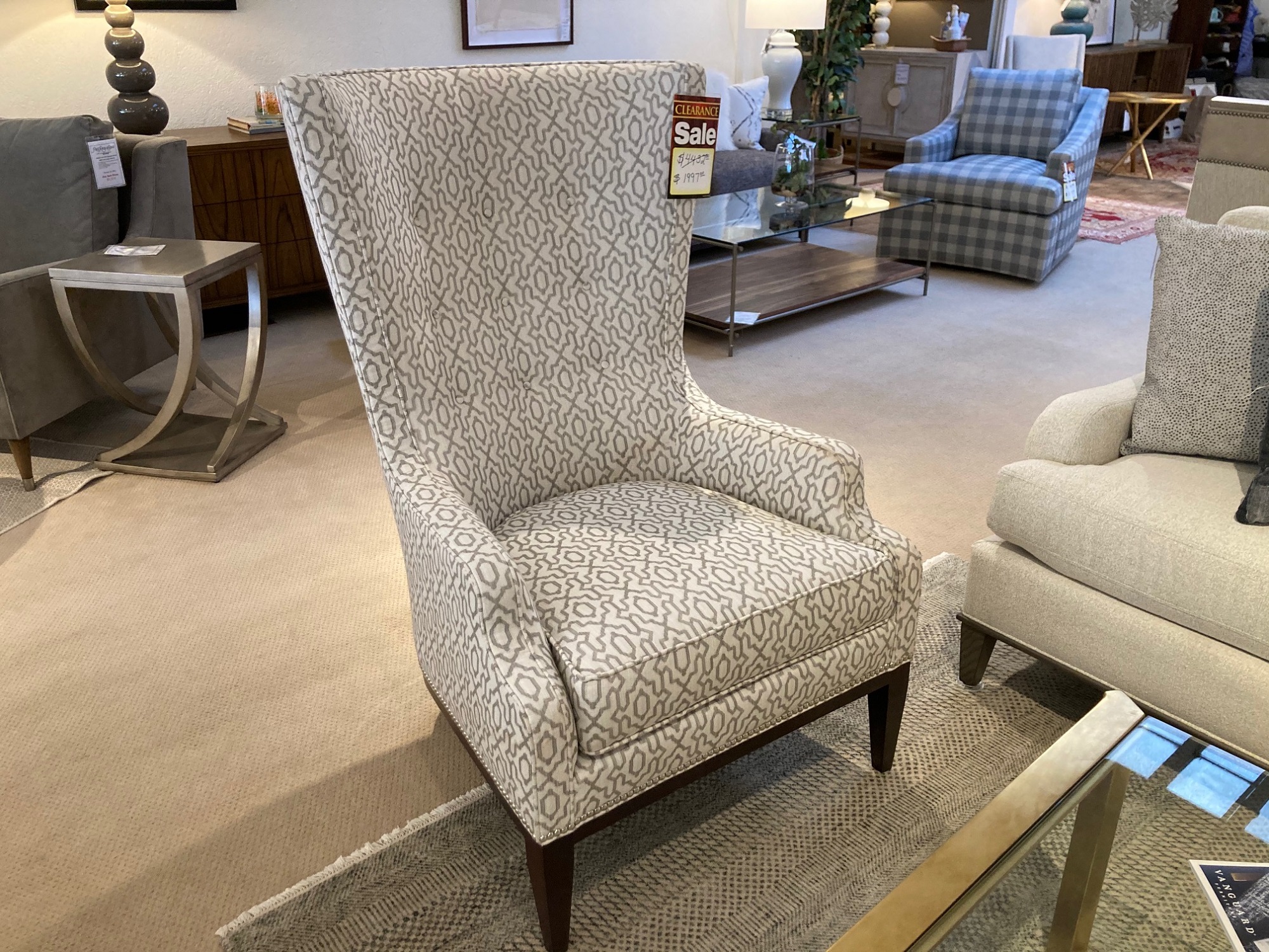 Hickory Chair Wing Chair