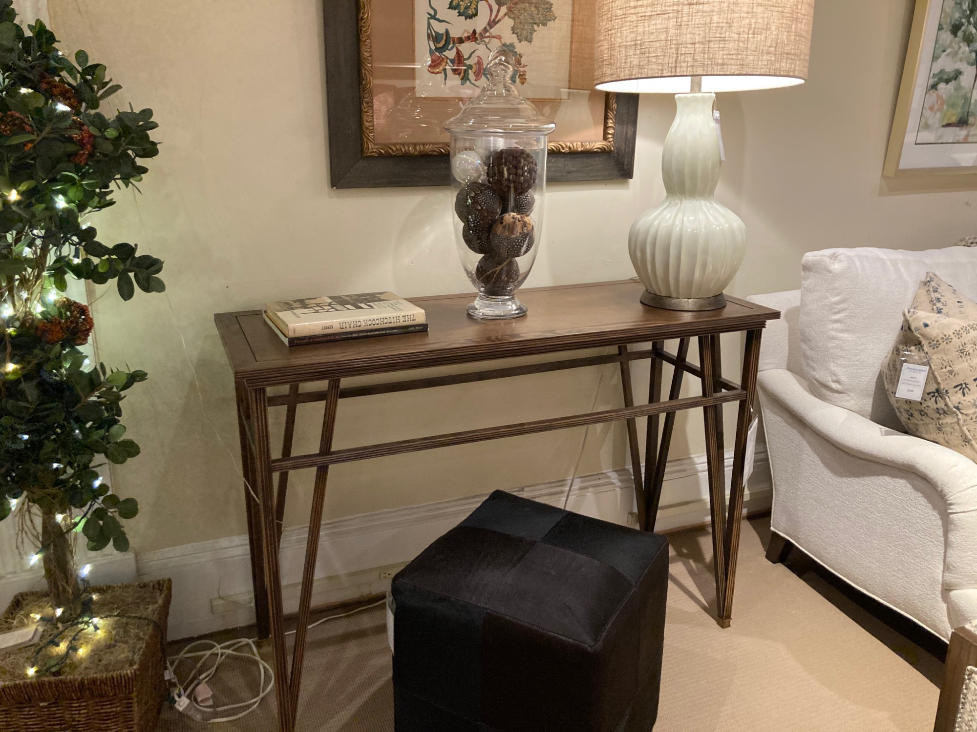 Hickory Chair Console Table