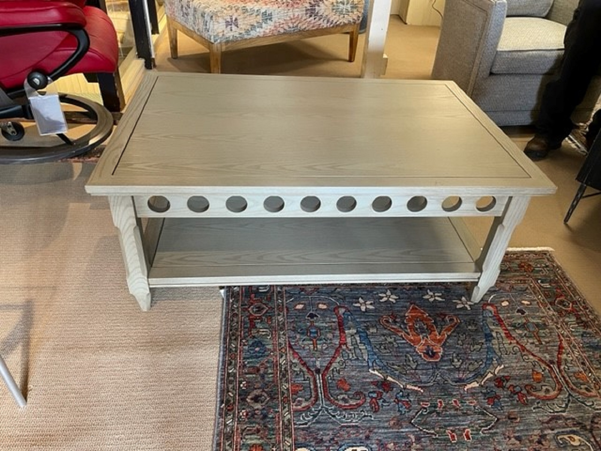 Hickory Chair Cocktail Table