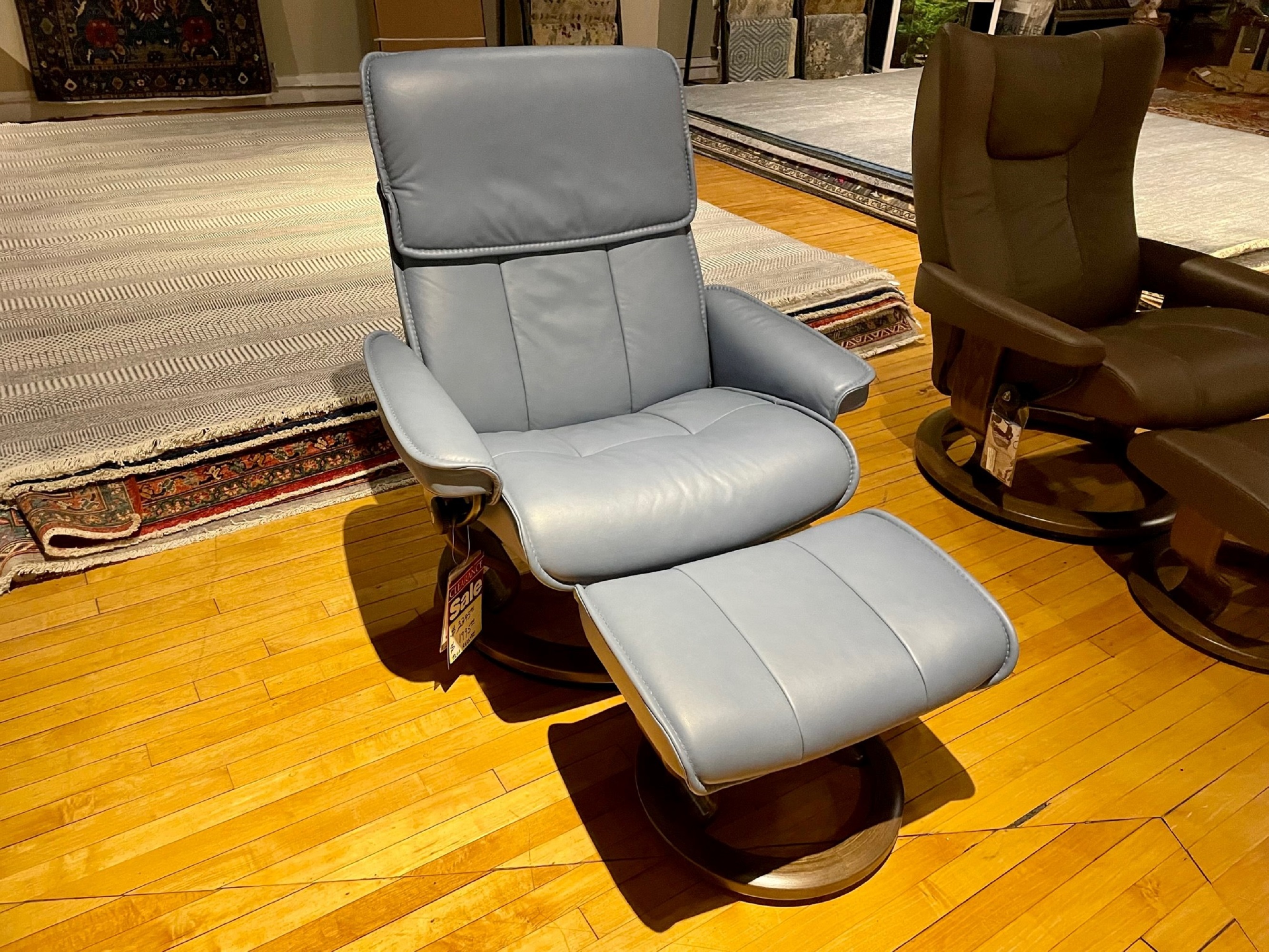 Stressless Chair & Ottoman