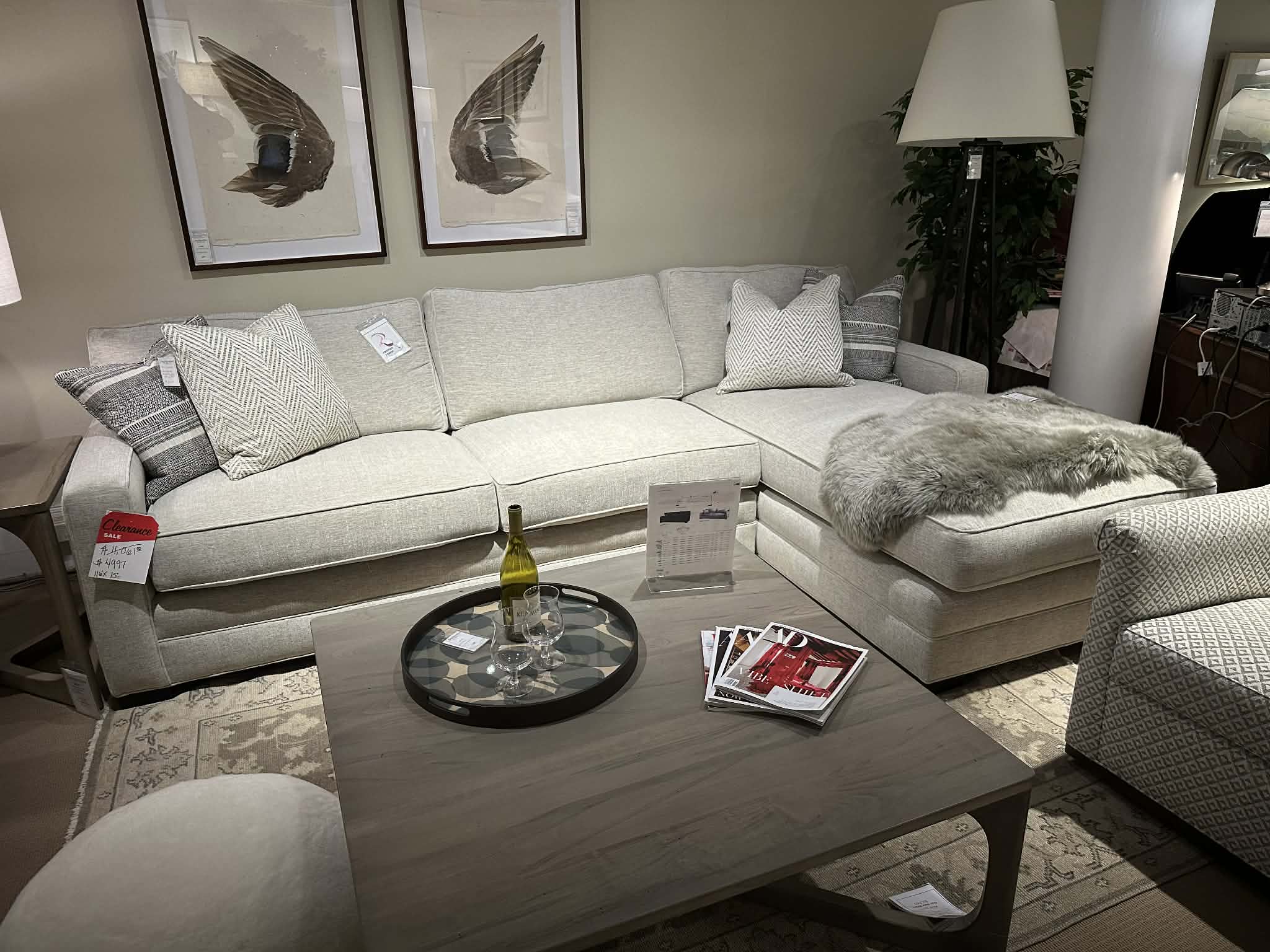 Lee Industries Sectional